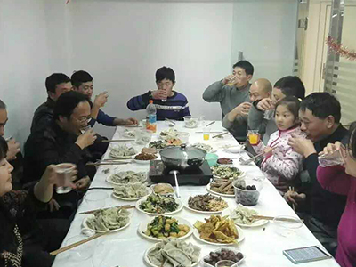 南京誠(chéng)善員工共度平安夜