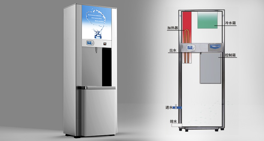 商用高級按鈕式電開水器CLD-GF