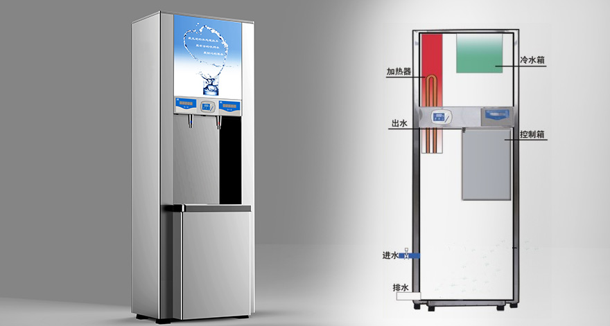 商用柜式電開水器CLD-GFG(雙龍頭)